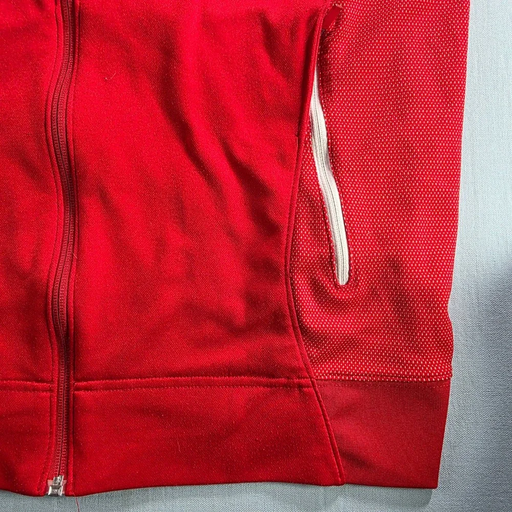 Jordan Mens Dri-FIT Full Zip Track Jacket Red Jumpman 696736-657 Size M